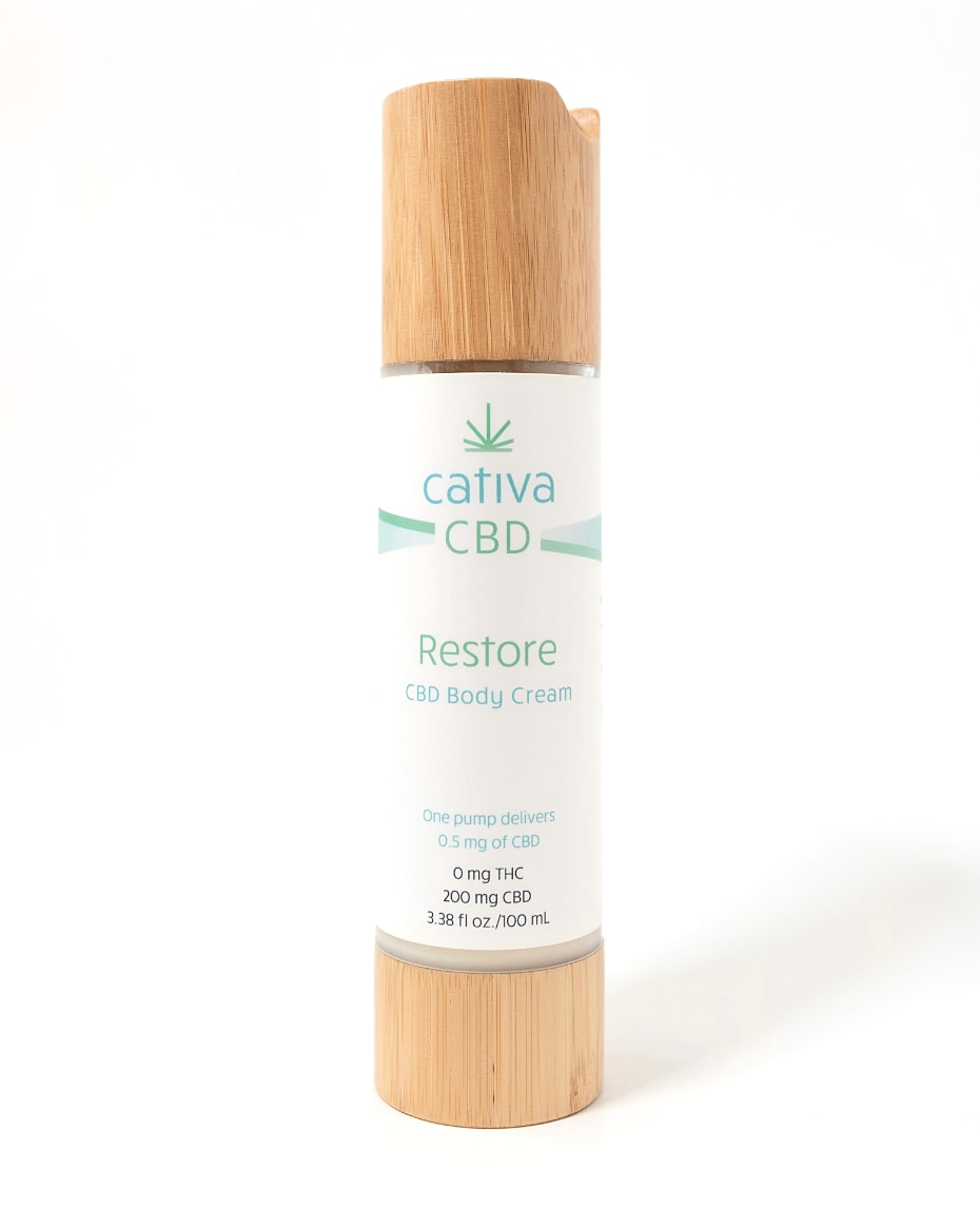 Restore CBD Body Cream | Cativa CBD - Combining the Power of